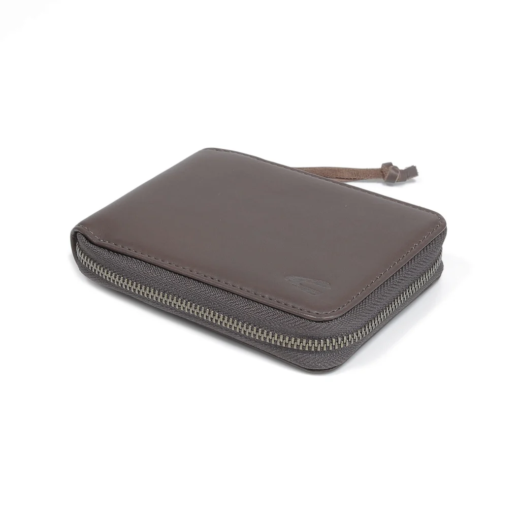 camel active Men's Genuine Cowhide Leather Zip Bi Fold Wallet 6 Card Slots - Dark Brown ZSW2B24WX2#DBN - Image 4