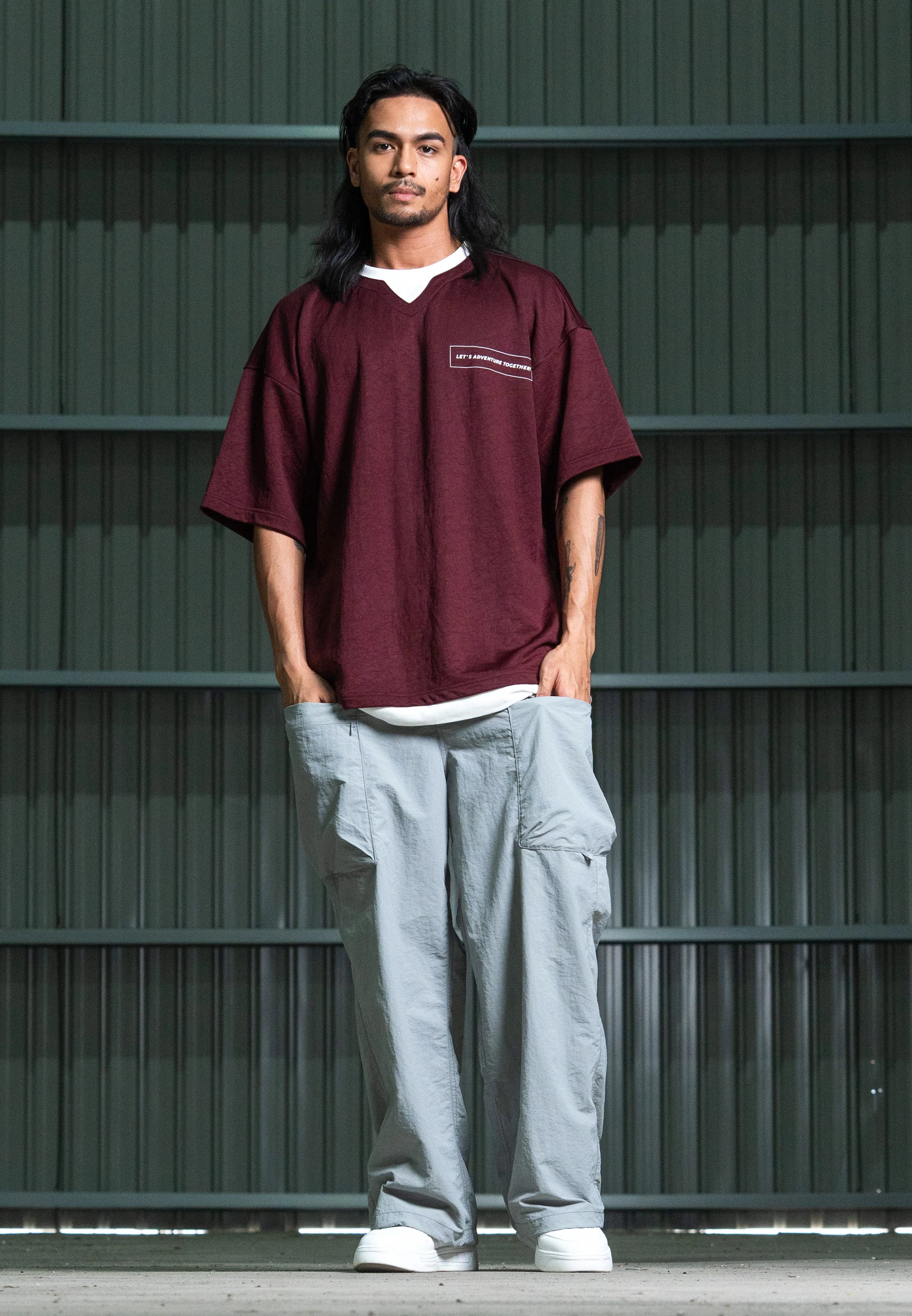 C by camel active Baggy Cargo Pants - Performance Nylon Water Repellent Grey Long Pants 300-Z25C0932 - Image 3