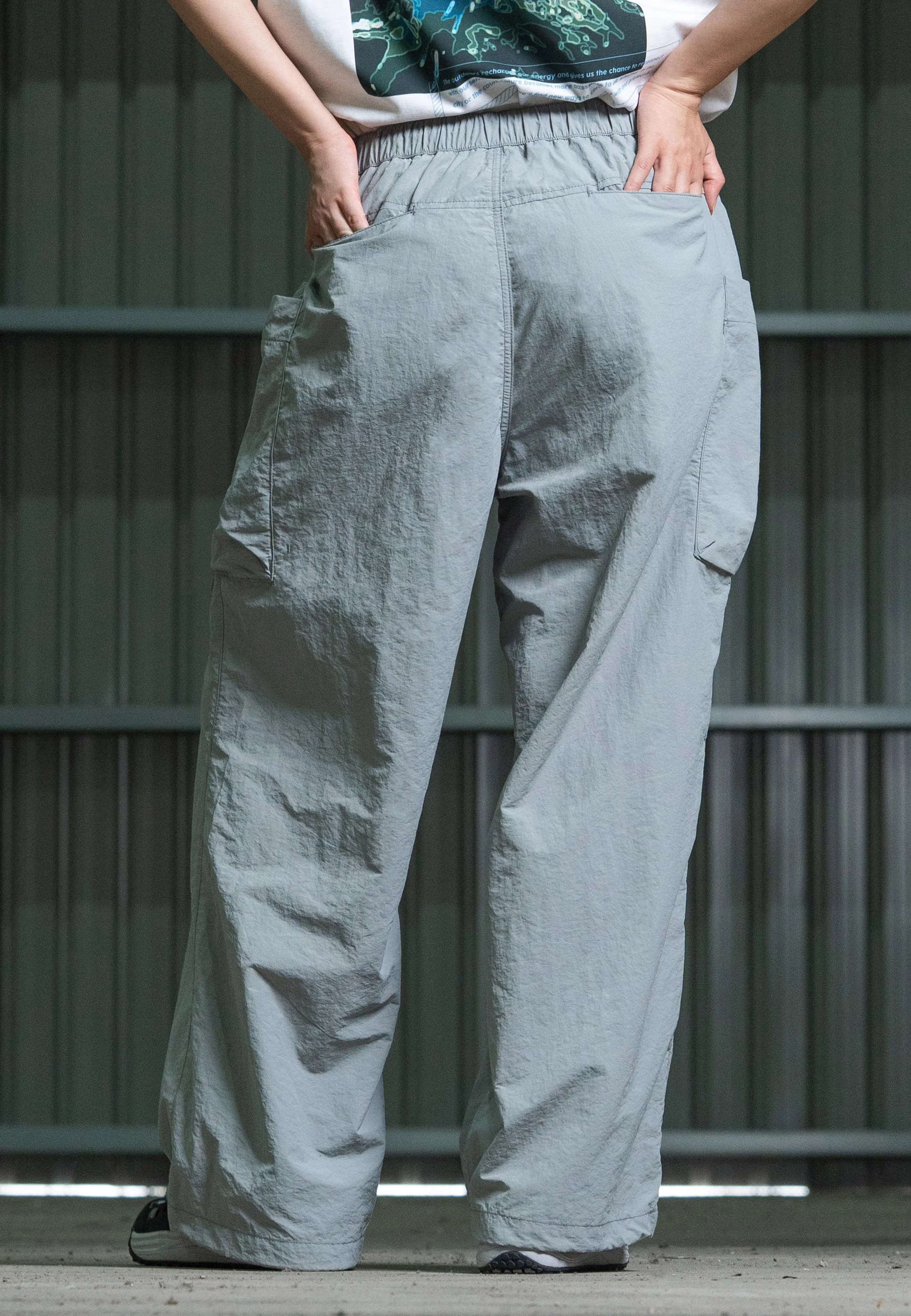 C by camel active Baggy Cargo Pants - Performance Nylon Water Repellent Grey Long Pants 300-Z25C0932 - Image 5