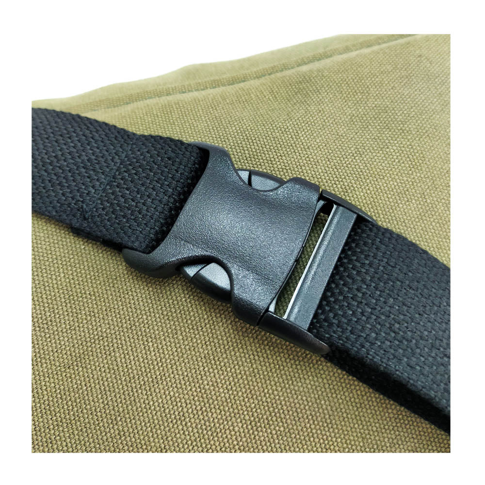 Unisex AW22 Coated Canvas Messenger - Image 7
