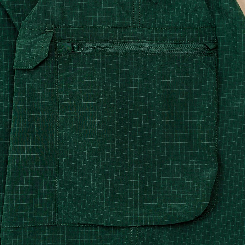 C by camel active Unisex Cargo Shorts - Loose Fit Performance Nylon Green Short Pants 303-SS25C0919 - Image 7