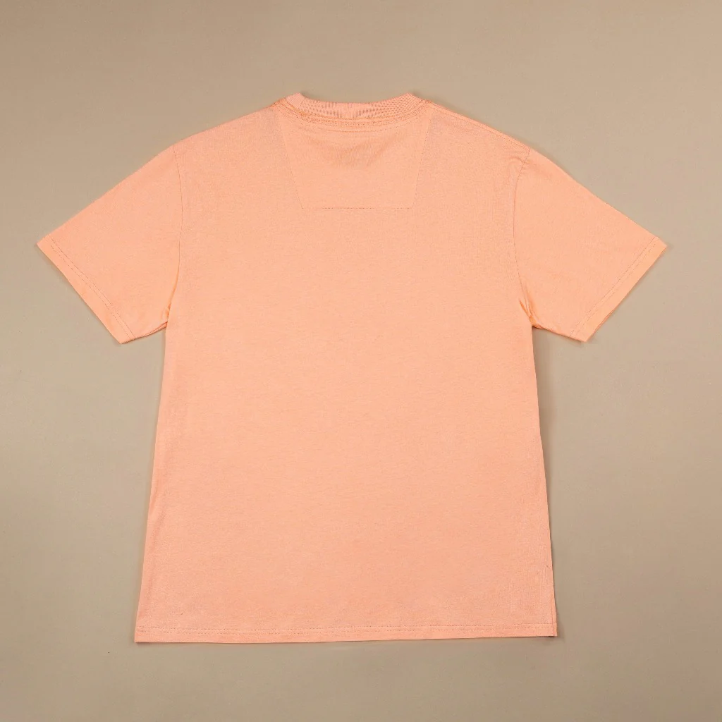 C by camel active Unisex T-shirt - Loose Fit Comfy Cotton Apricot Tee 282-SS25C2877 - Image 5