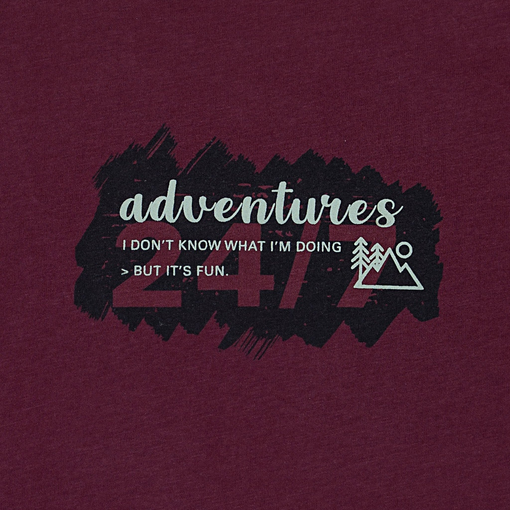 C by camel active Unisex T-shirt - Loose Fit Comfy Cotton Mahogany Tee 282-SS25C2889 - Image 3