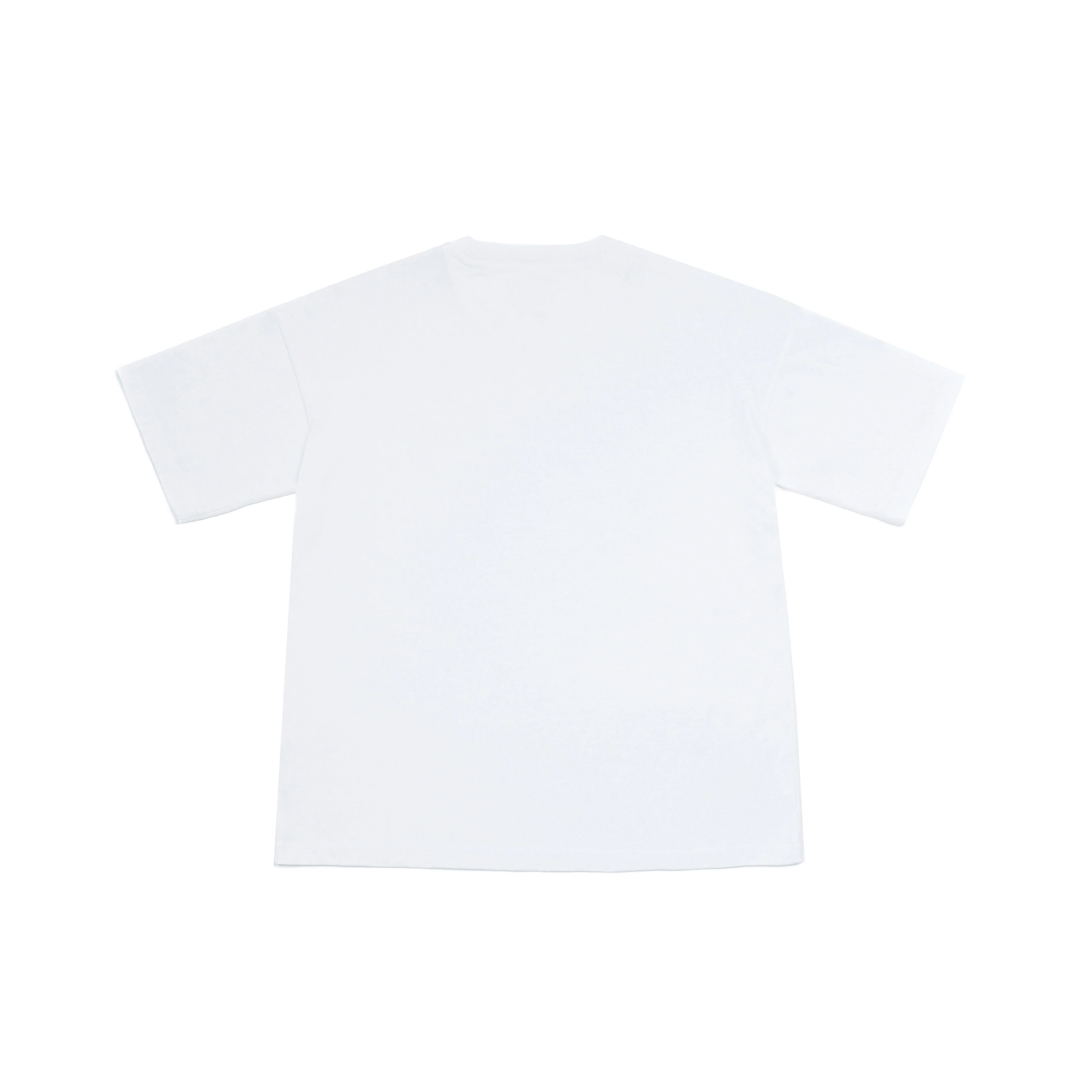 C by camel active Unisex T-shirt - Oversized Comfy Cotton Badge White Tee 282-SS24C2831 - Image 4