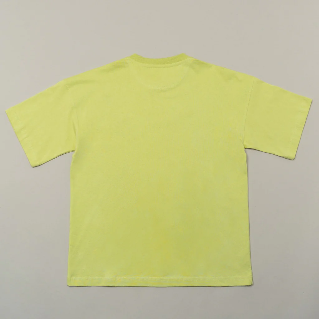 C by camel active Unisex T-Shirt - Oversized Comfy Cotton Light Green Tee 282-AW24C2842 - Image 5