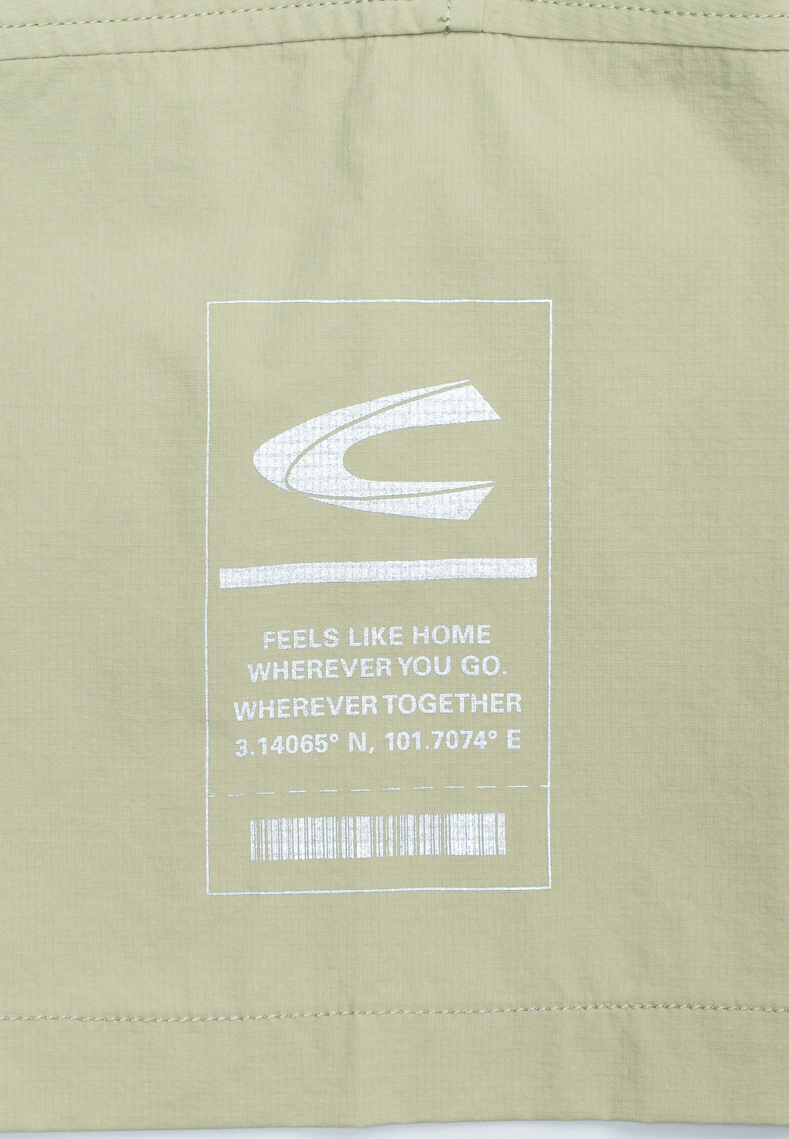 C by camel active Unisex T-Shirt - Oversized Stretchfit Nylon-Spandex Blend Lite Olive Tee 282-Z25C2904 - Image 7