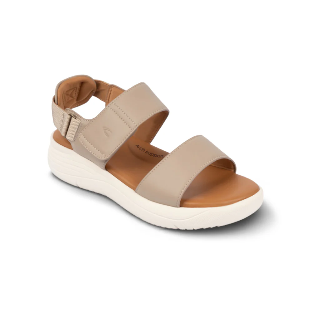camel active Kasut Perempuan Nadine Adjustable-Strap Sandals -782506-DZ03SV-63-TAUPE - Image 4