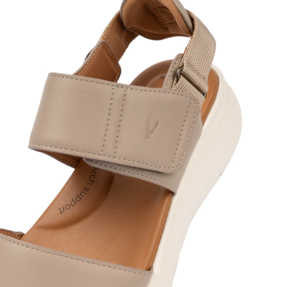 camel active Kasut Perempuan Nadine Adjustable-Strap Sandals -782506-DZ03SV-63-TAUPE - Image 5