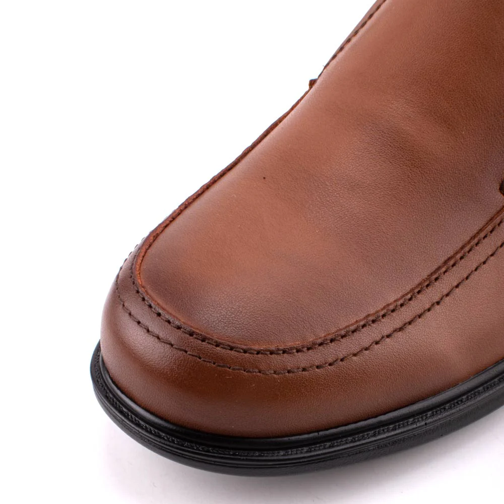 camel active Leather Elegant Slip On Formal Shoes Men Dark Brown ARGOS 802402-BE2SV-32 - Image 4
