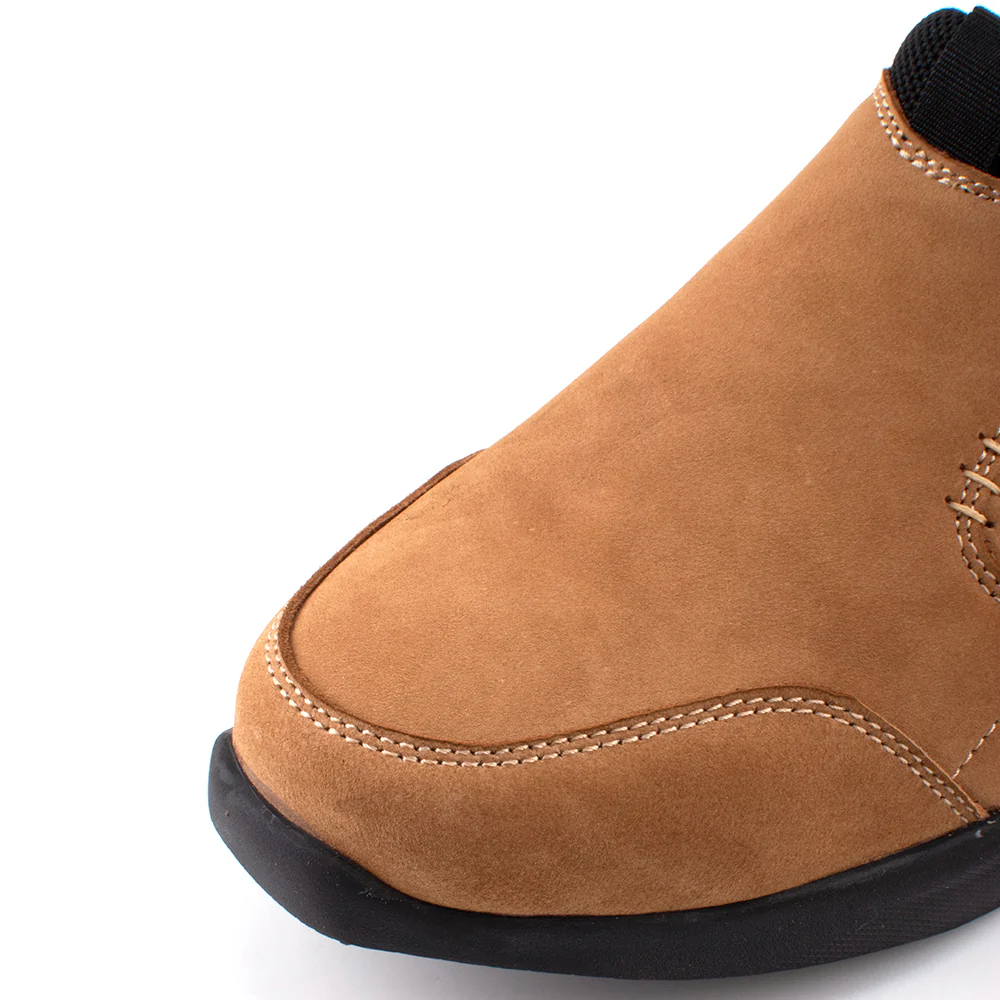 camel active Leather Slip On Shoes Men Tan OSWIN-852409-RS1-8 - Image 4
