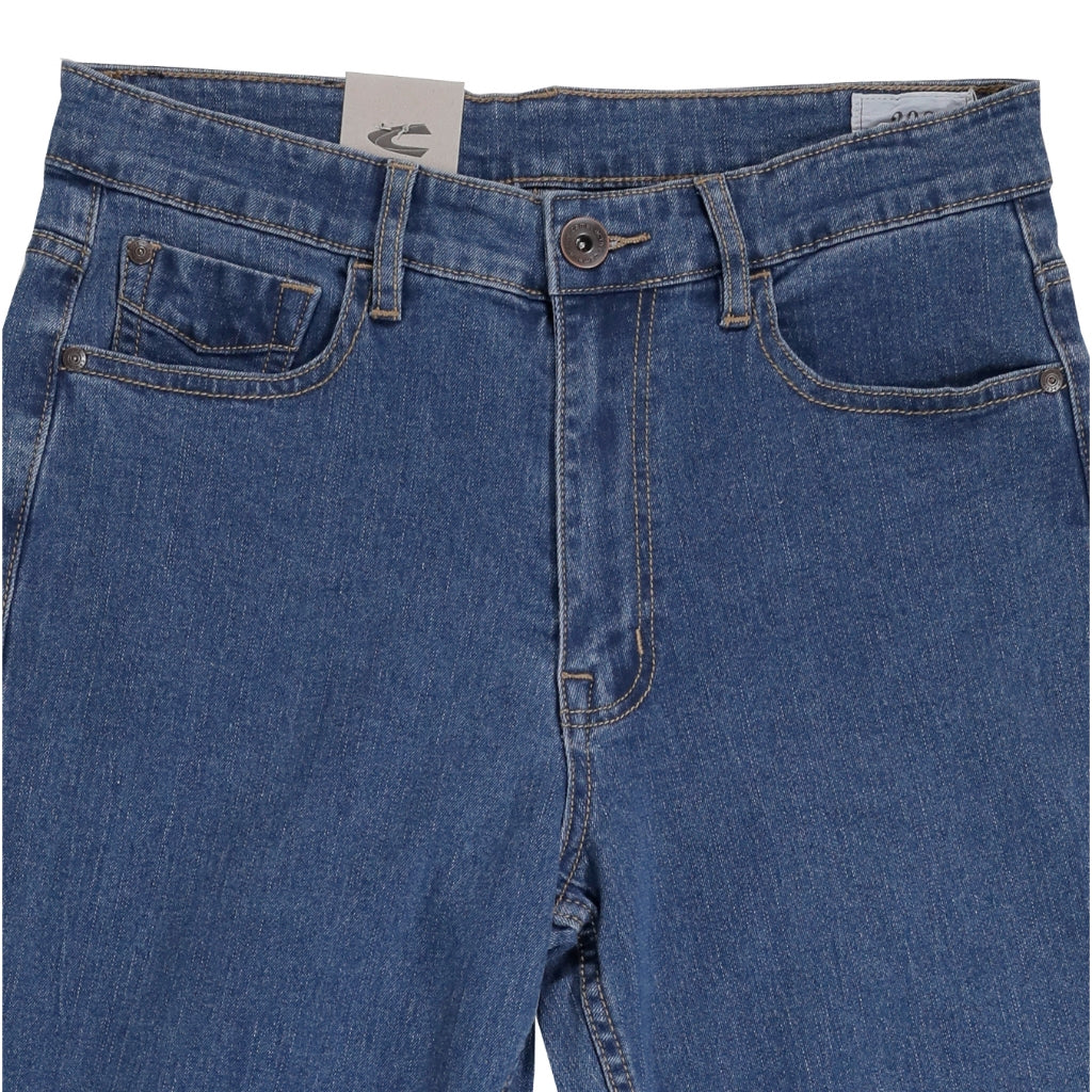 camel active Men Jeans 208 - Loose Fit Stretch Denim Bluejay Washed Jeans 9-208Z25JNB537 - Image 3