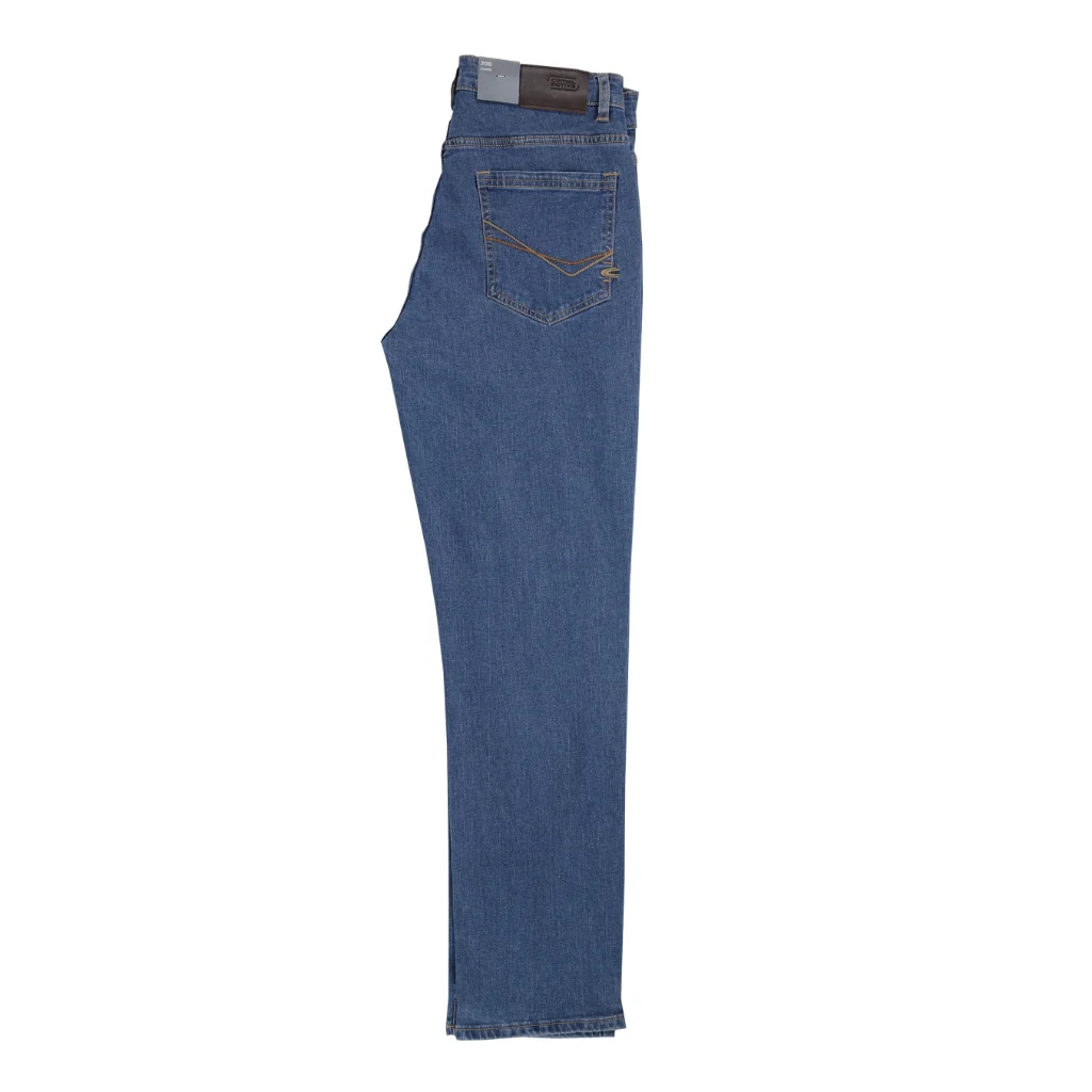 camel active Men Jeans 208 - Loose Fit Stretch Denim Bluejay Washed Jeans 9-208Z25JNB537 - Image 4