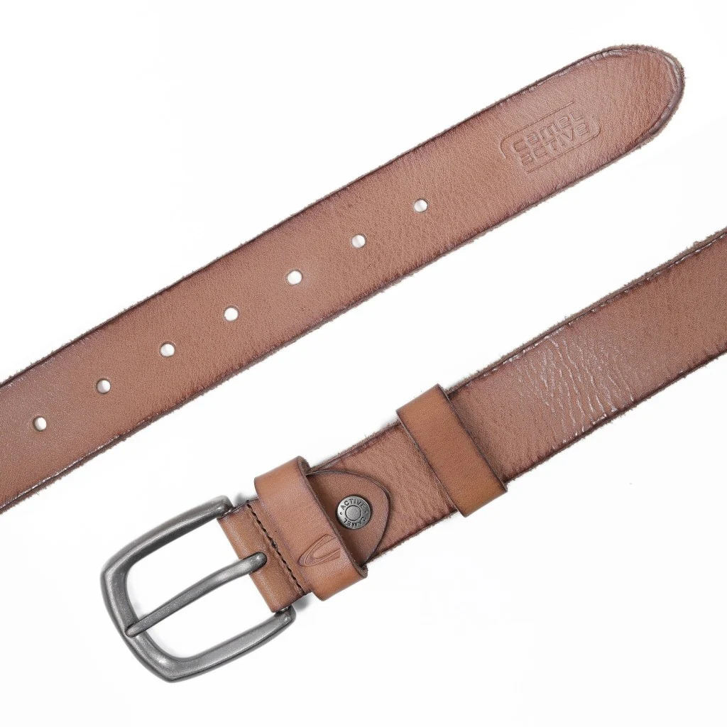 camel active Men Belt Genuine Leather Brown (1621HRG-20#BRN) - Image 6