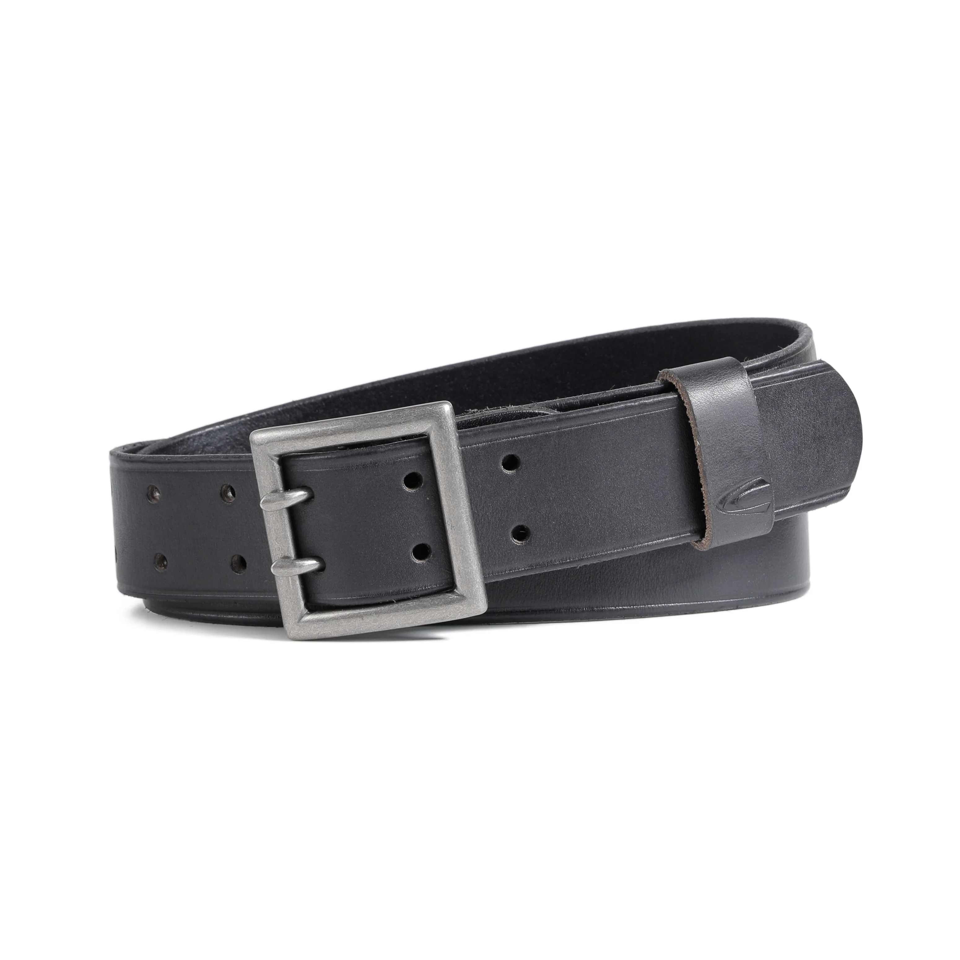 Genuine Leather Belt Aniline Finished Black 1689HBRG-24#BLK