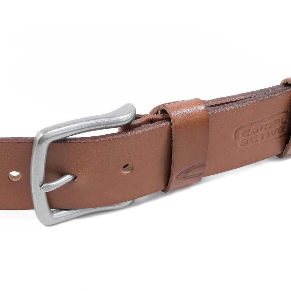 camel active Men Belt Leather Brown (1719HBRG-25#BRN) - Image 3