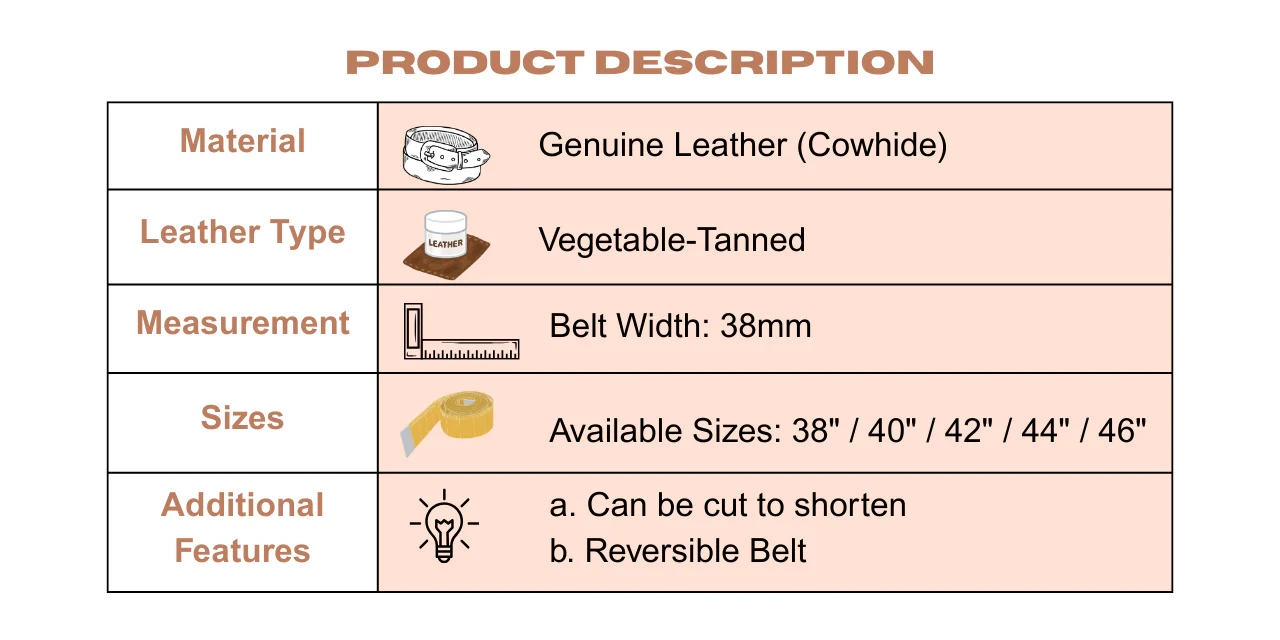 camel active Men Belt Leather Brown (1719HBRG-25#BRN) - Image 4