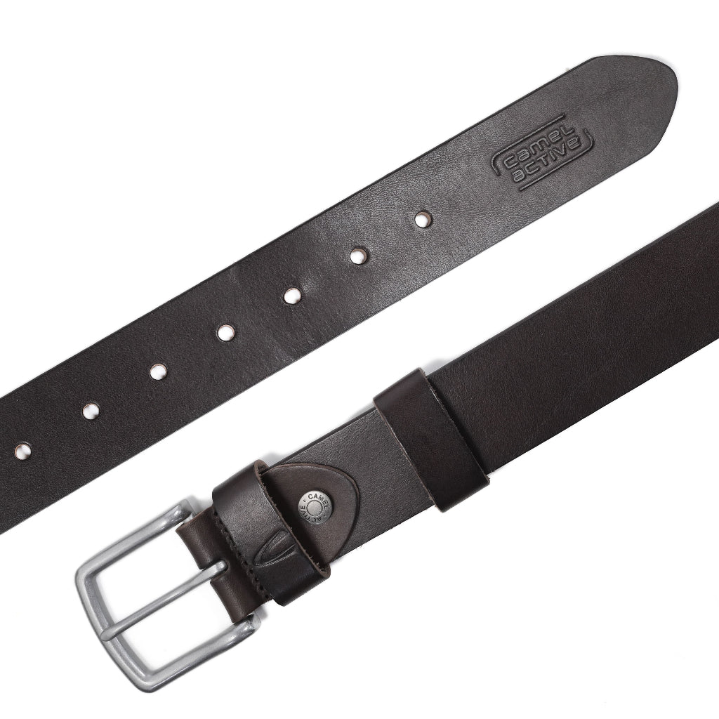 camel active Men Belt Leather Dark Brown (1718HBRG-25#DBN) - Image 3