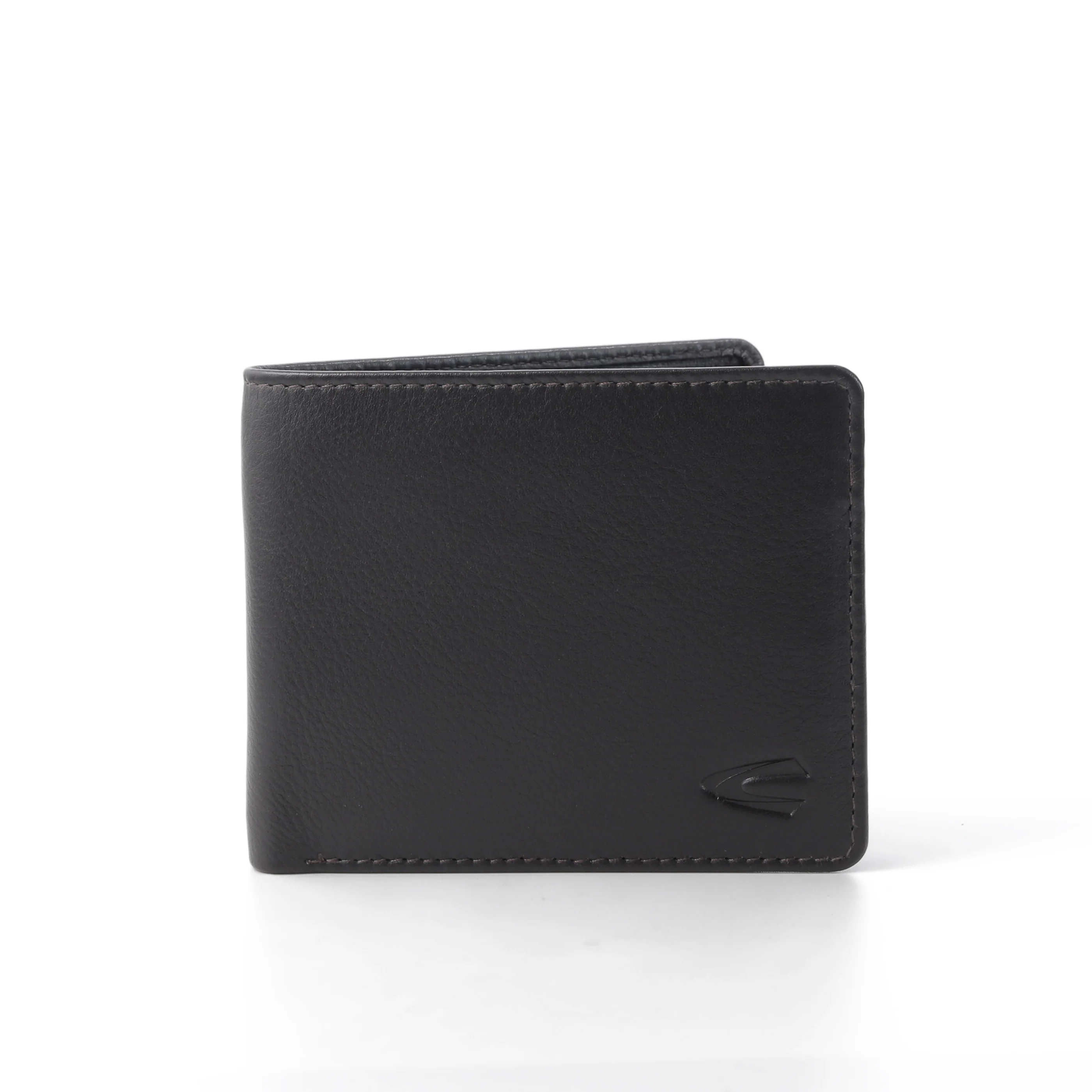 Genuine Leather Bi Fold Wallet 14 Card Compartments Nappa Finished Brown UBF3B31WCN3#BRN - Image 7