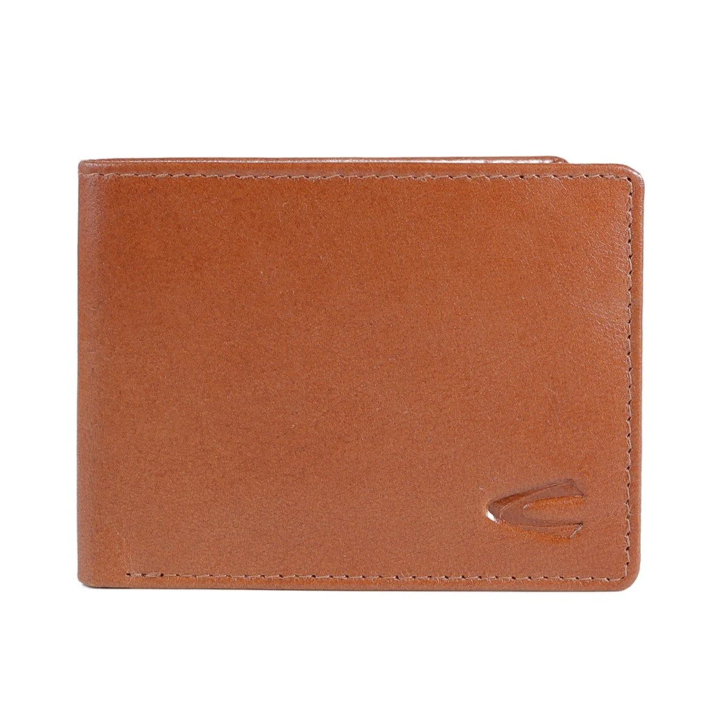 camel active Men Bi Fold Wallet Leather Semi-Aniline 4 Card Compartments Brown (SSW5B11GB5#BRN) - Image 8