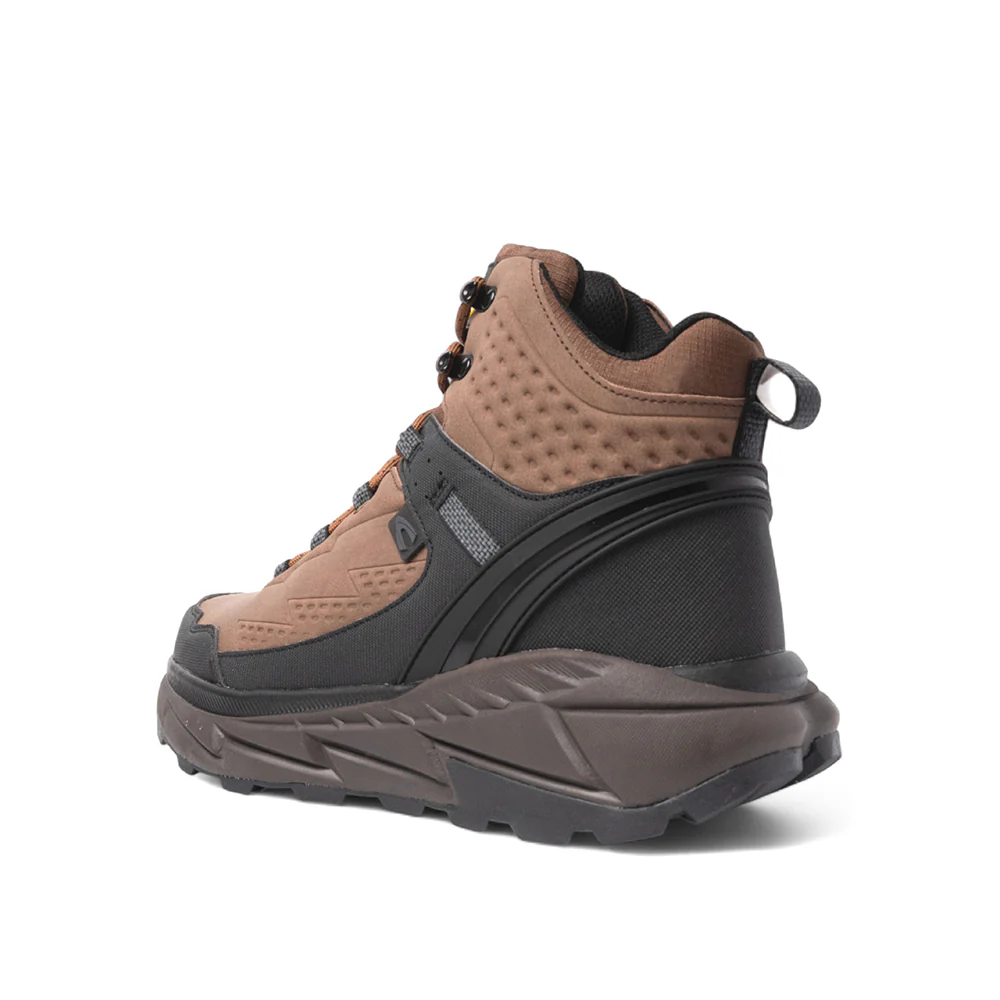 camel active Men Brown RASHFORD PU Rubber Lace Up Boots 882553-WA1BPSV-3-BROWN - Image 3