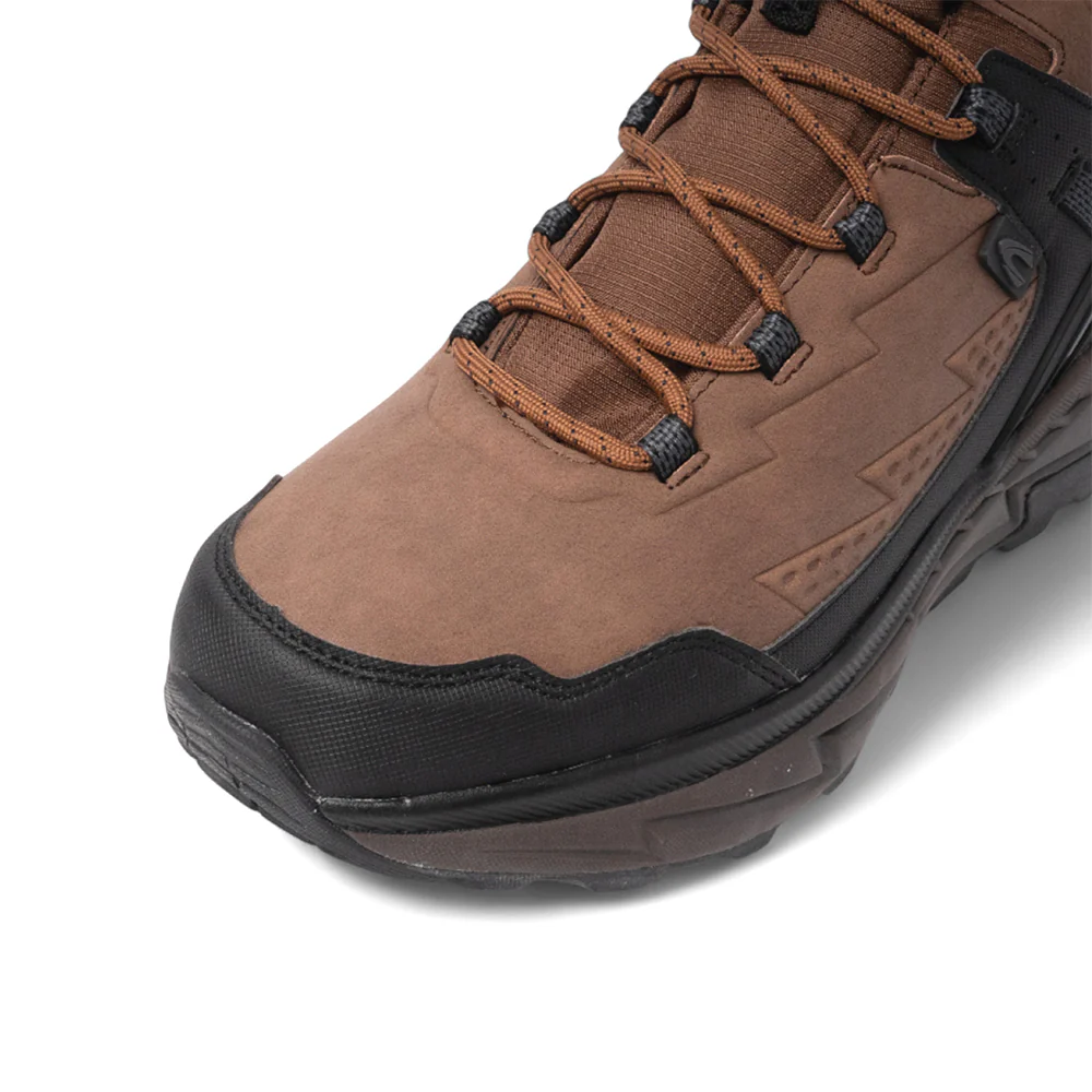 camel active Men Brown RASHFORD PU Rubber Lace Up Boots 882553-WA1BPSV-3-BROWN - Image 4