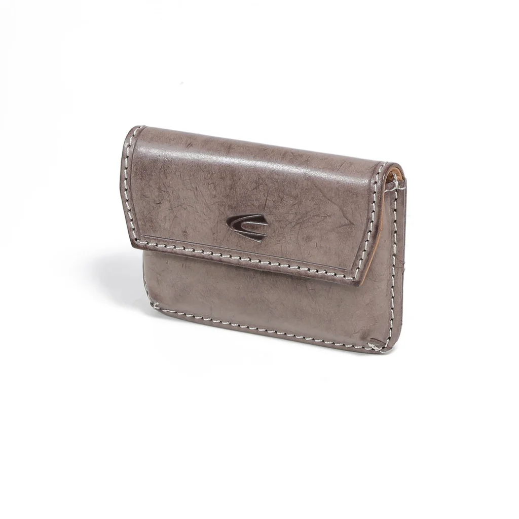 camel active Men Card Holder Leather Wax Finished Brown CH7847BI7#BRN - Image 3