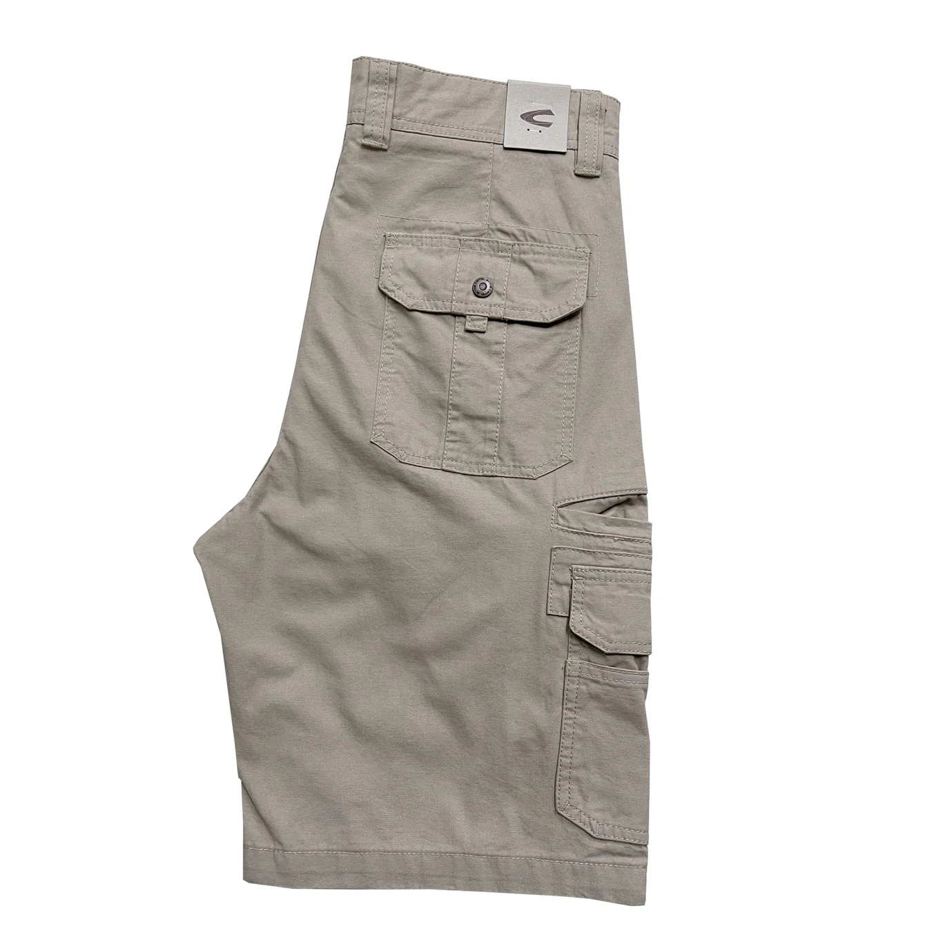 camel active Men Cargo Shorts - Regular Fit Sturdy Cotton Canvas Multicolours Short Pants 9-303AW24CT0907 - Image 7