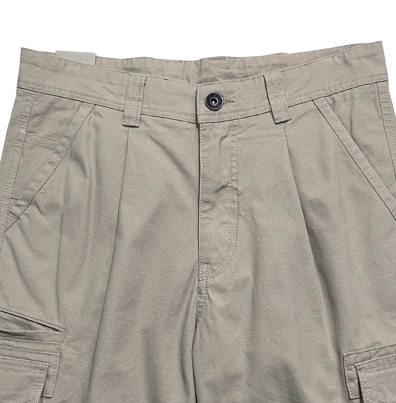 camel active Men Cargo Shorts - Regular Fit Sturdy Cotton Canvas Multicolours Short Pants 9-303AW24CT0907 - Image 8