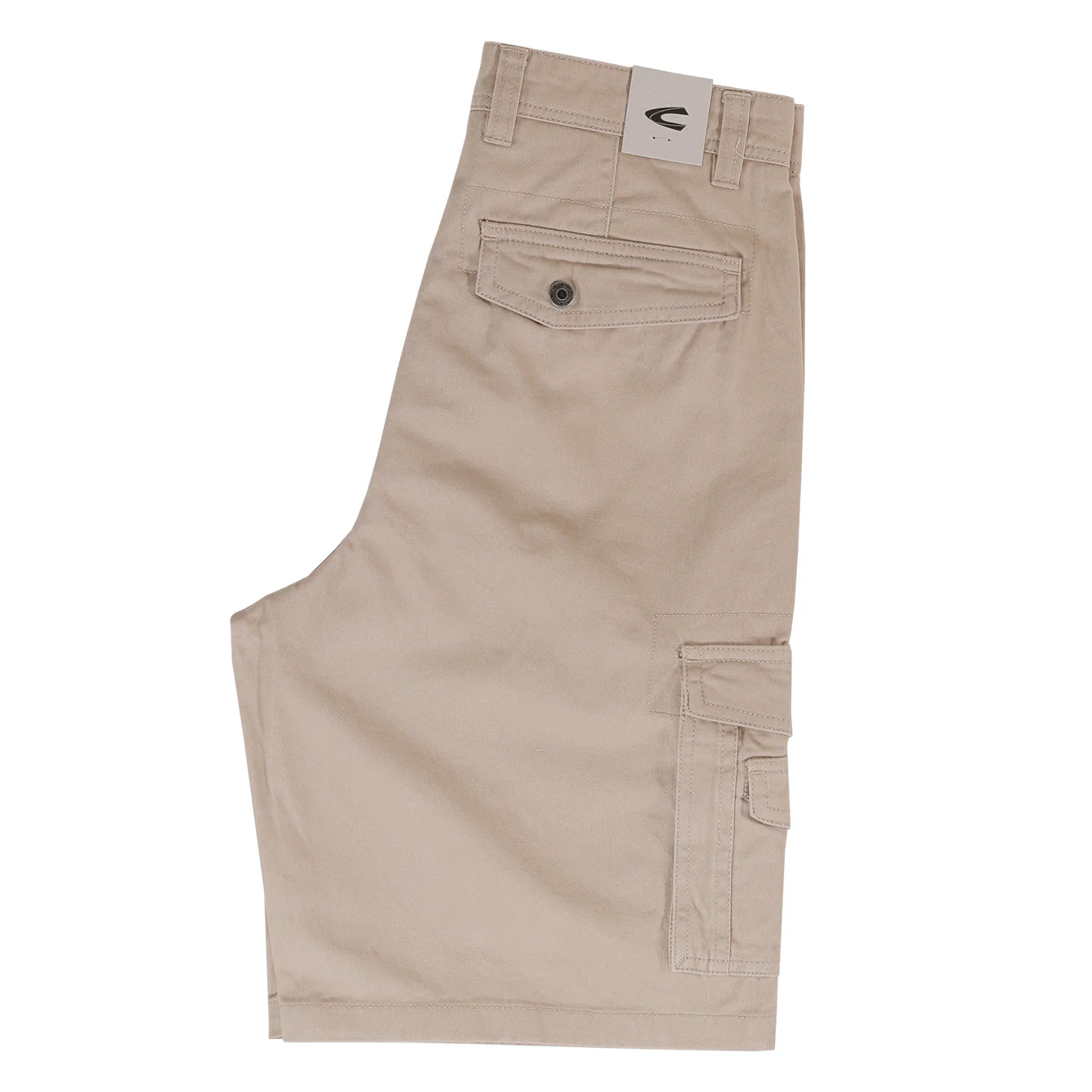 camel active Men Cargo Shorts - Regular Fit Structure Cotton Twill Multicolours Short Pants 9-303AW24CT0908 - Image 4