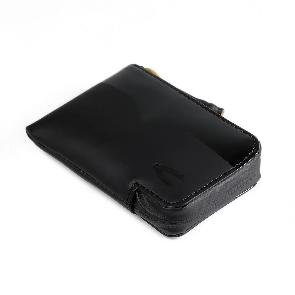 Casual Zipper Card Genuine Leather Pouch (WP9643HEE9#BLK) - Image 4