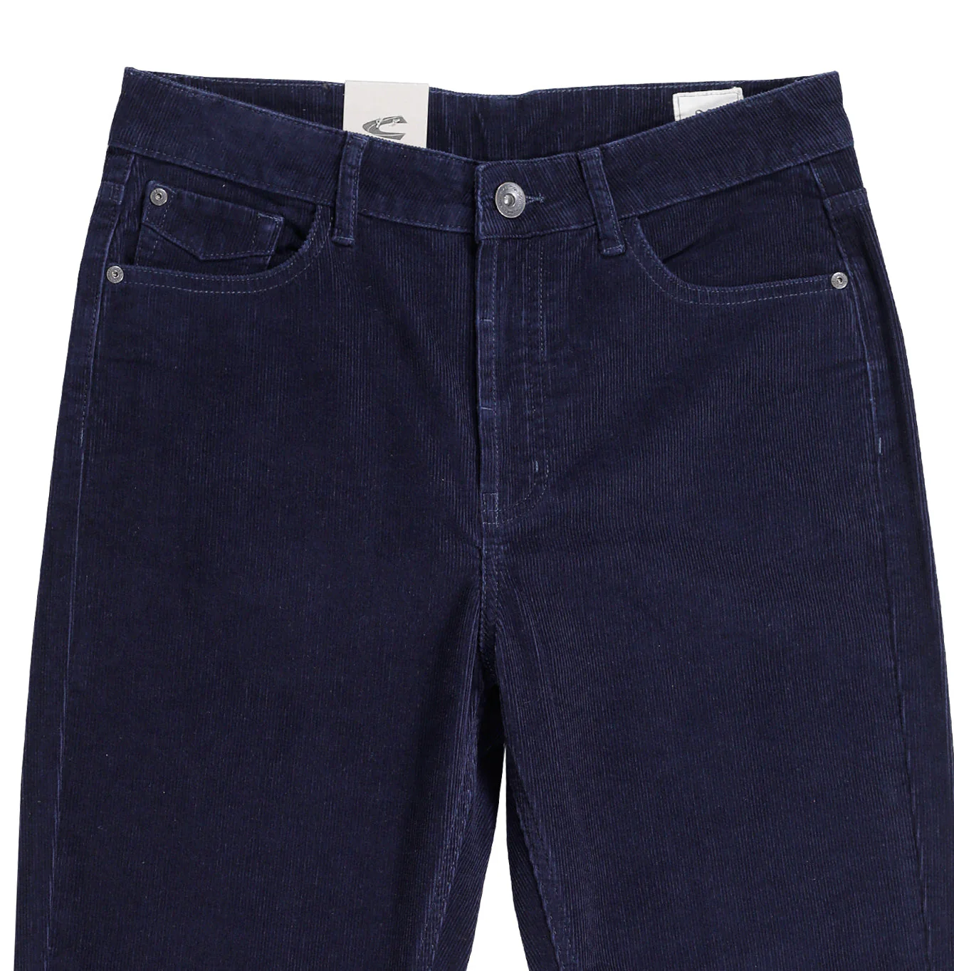 camel active Men Chino Trousers 208 - Loose Fit Ribbed Corduroy Navy Blue Long Pants 9-208SS25CDB528 - Image 4