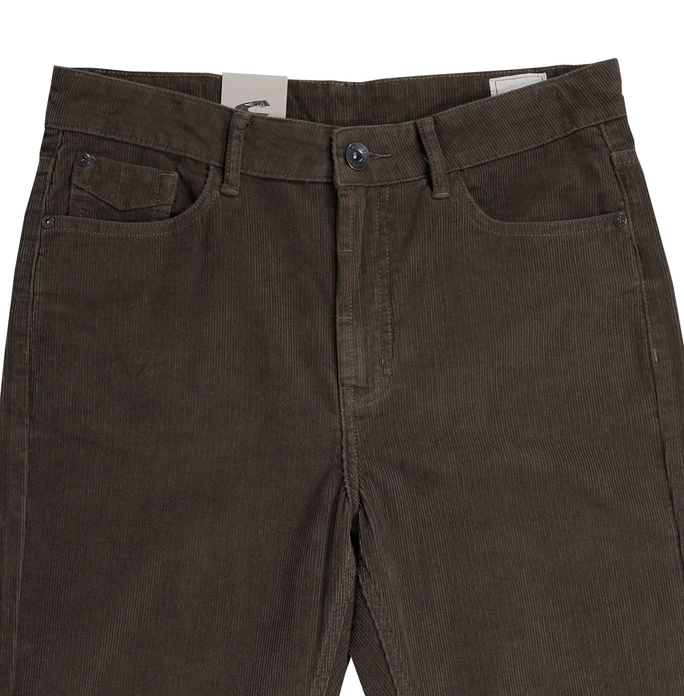 camel active Men Chino Trousers 208 - Loose Fit Ribbed Corduroy Olive Long Pants 9-208SS25CDB527 - Image 4