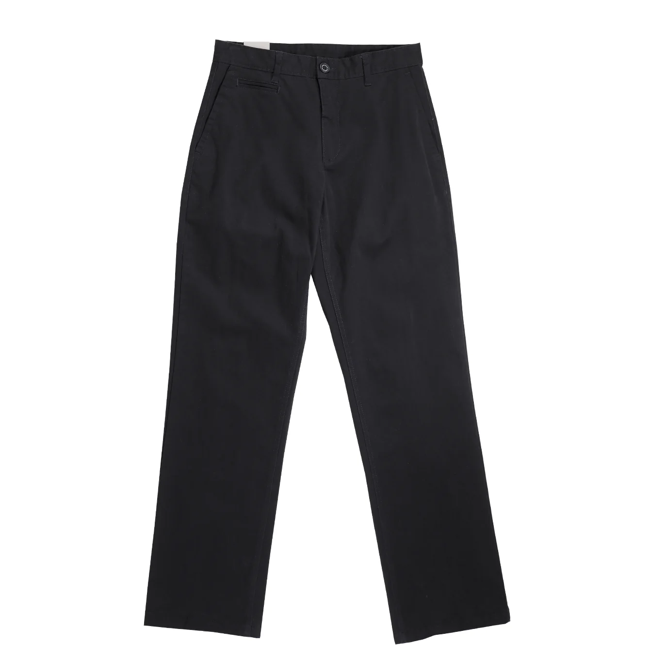 camel active Men Chino Trousers - Regular Fit Flexible Cotton Spandex Twill Black Long Pants 9-305Y21NA0846 - Image 4