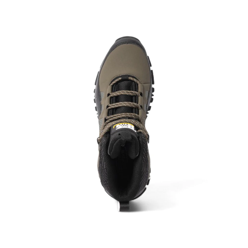 camel active Men Dark Olive REGAN PU Nylon Lace Up Boots 882550-WA1SPSV-72-D.OLIVE - Image 6