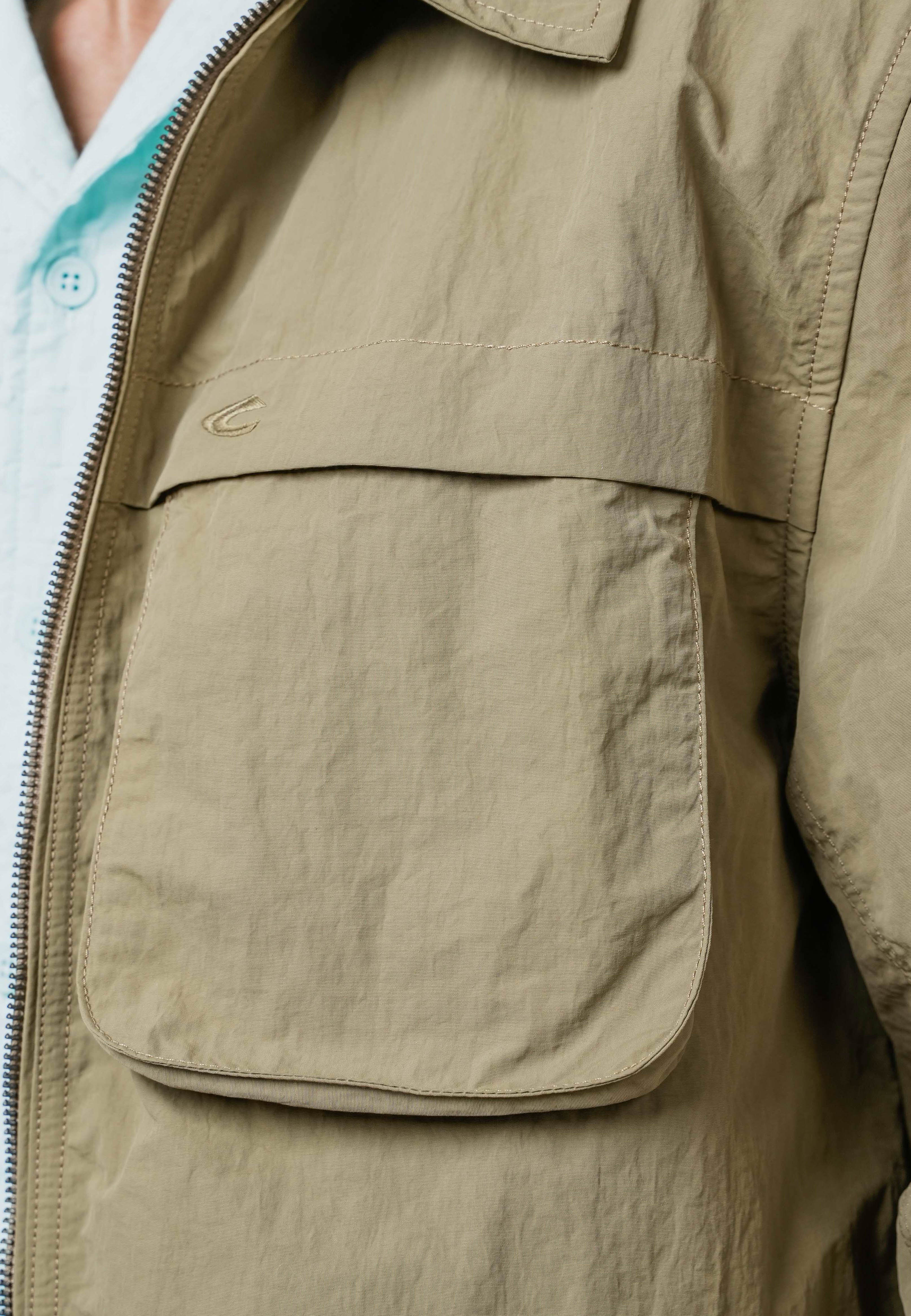 camel active Men Jacket- Regular Fit Performance Nylon Antique Bronze Jacket 600-Z25H0271 - Image 10