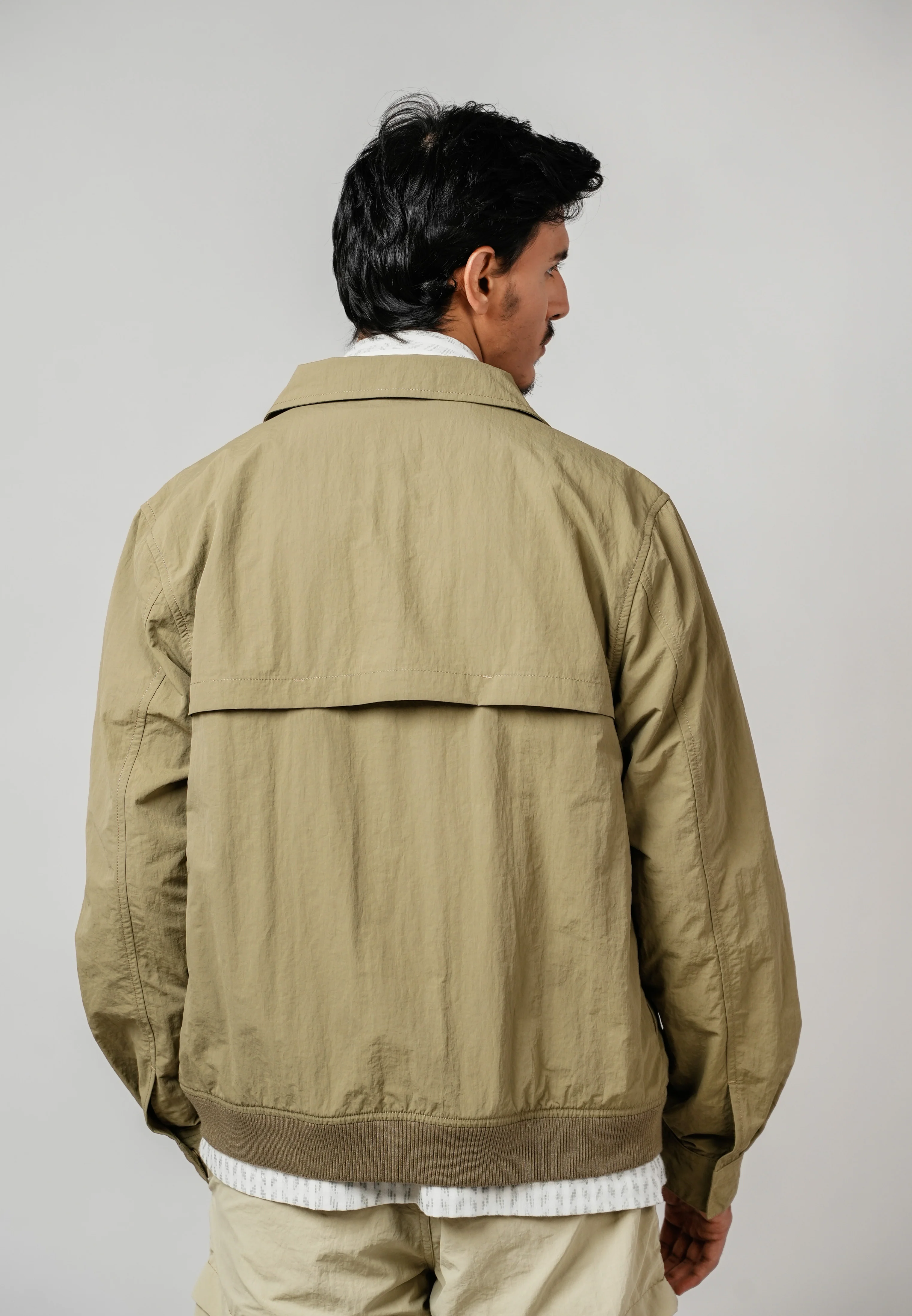 camel active Men Jacket- Regular Fit Performance Nylon Antique Bronze Jacket 600-Z25H0271 - Image 5