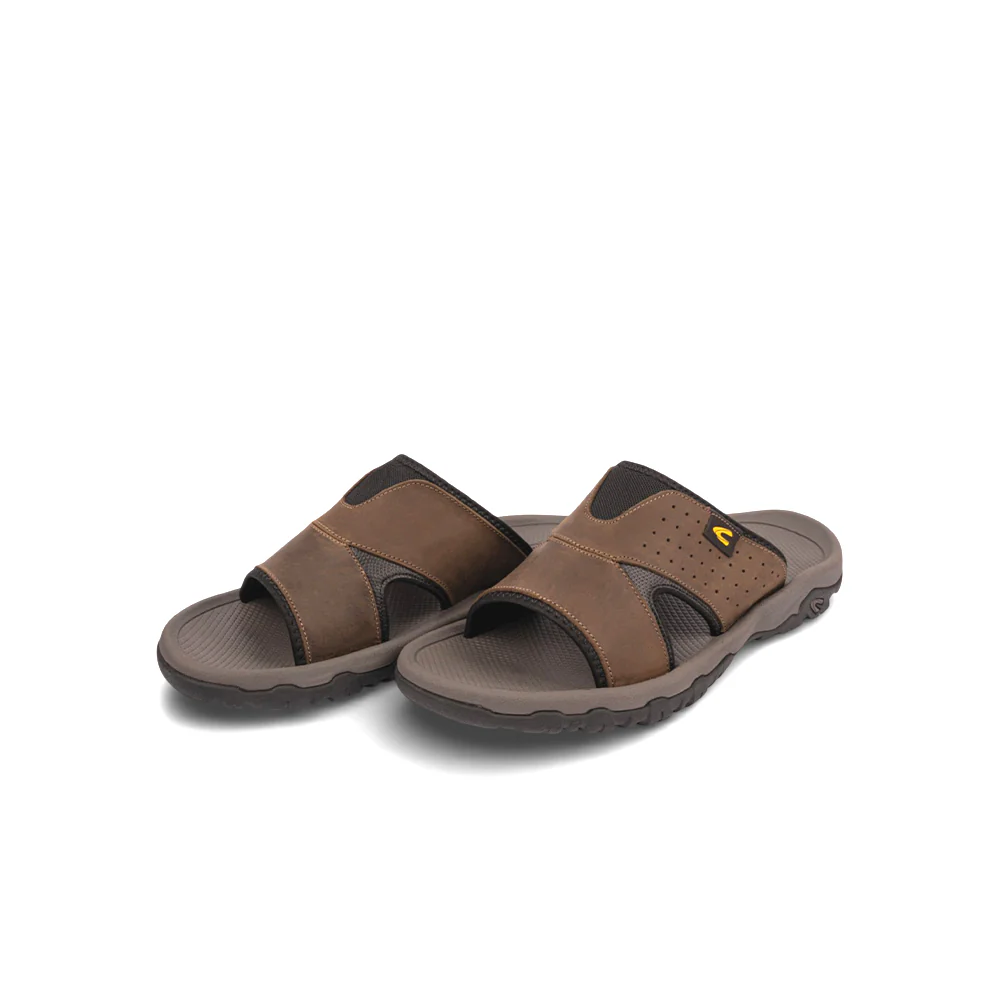 camel active Men Olive DRANZER Leather Sandals 892602-XC2SV-7-OLIVE - Image 4