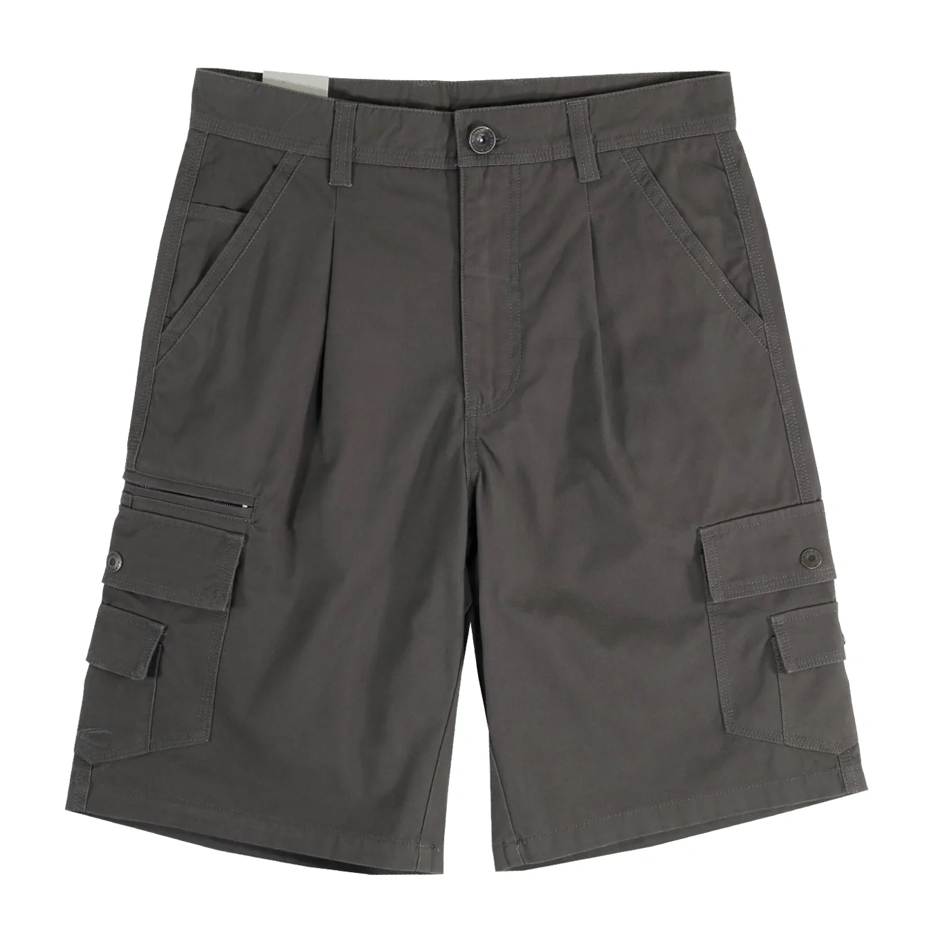 camel active Men Cargo Shorts - Regular Fit Sturdy Cotton Canvas Multicolours Short Pants 9-303Z25CT0925 - Image 6