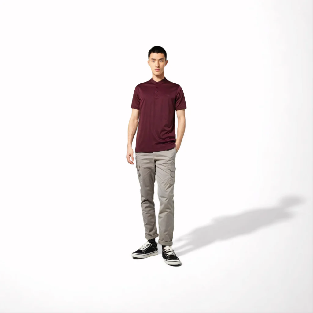 camel active Men Cargo Trousers - Regular Fit Sturdy Cotton Canvas Multicolours Long Pants 9-300AW24CT0903 - Image 3