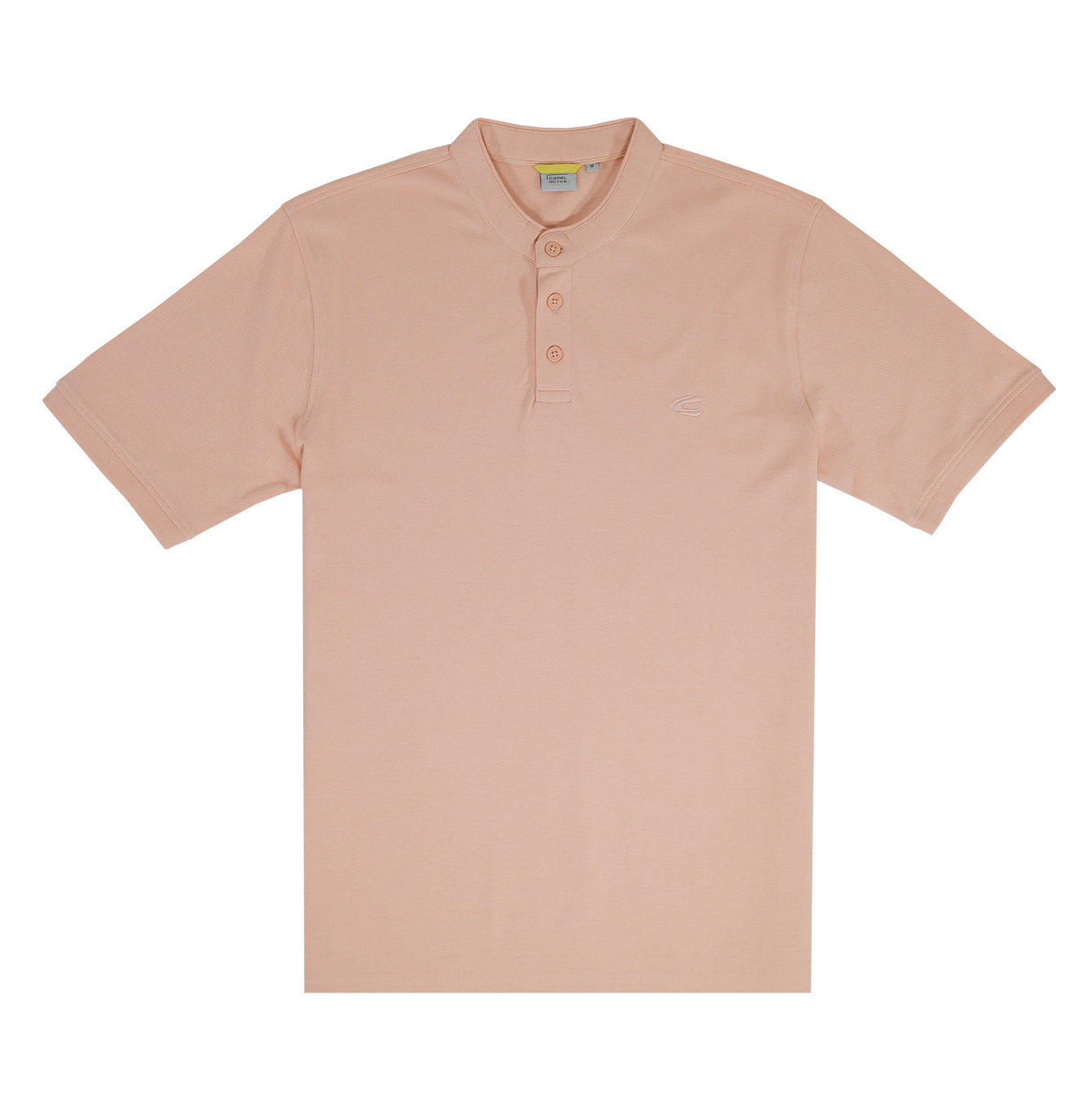 camel active Men Henley T-Shirt - Regular Fit Unique Cotton Pique Multicolours Tee 9-282Y24CL2843 - Image 10