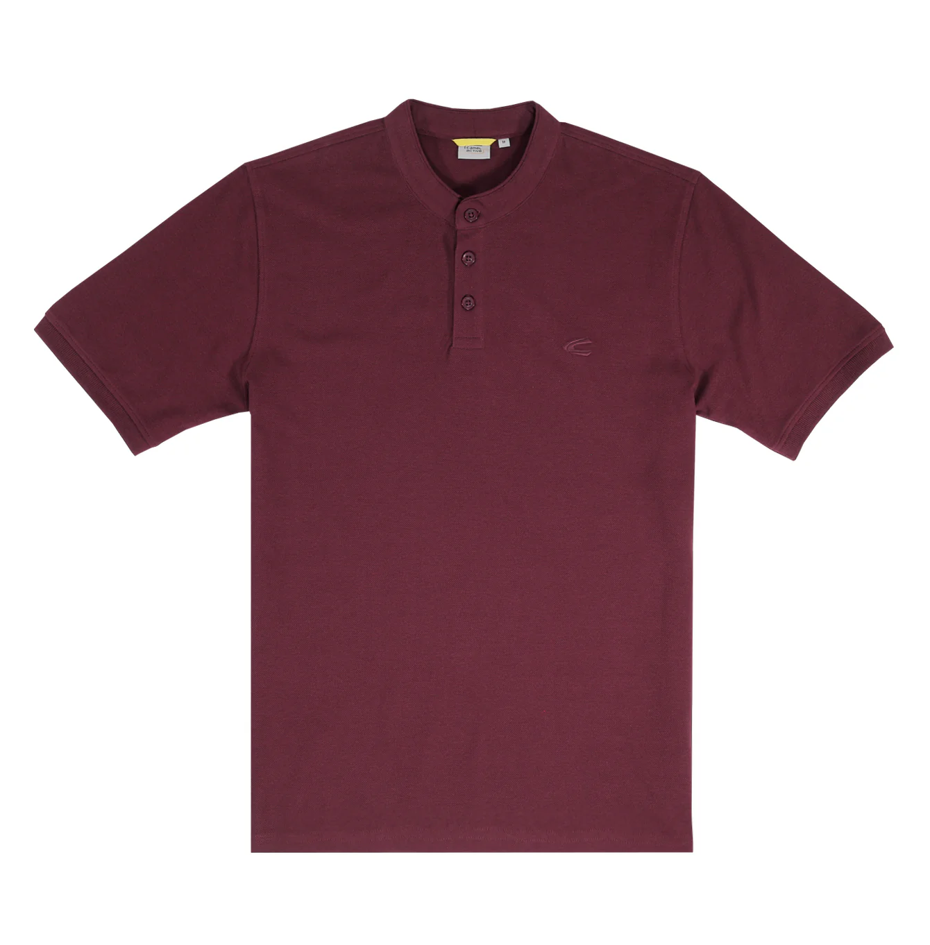 camel active Men Henley T-Shirt - Regular Fit Unique Cotton Pique Multicolours Tee 9-282Y24CL2843 - Image 12