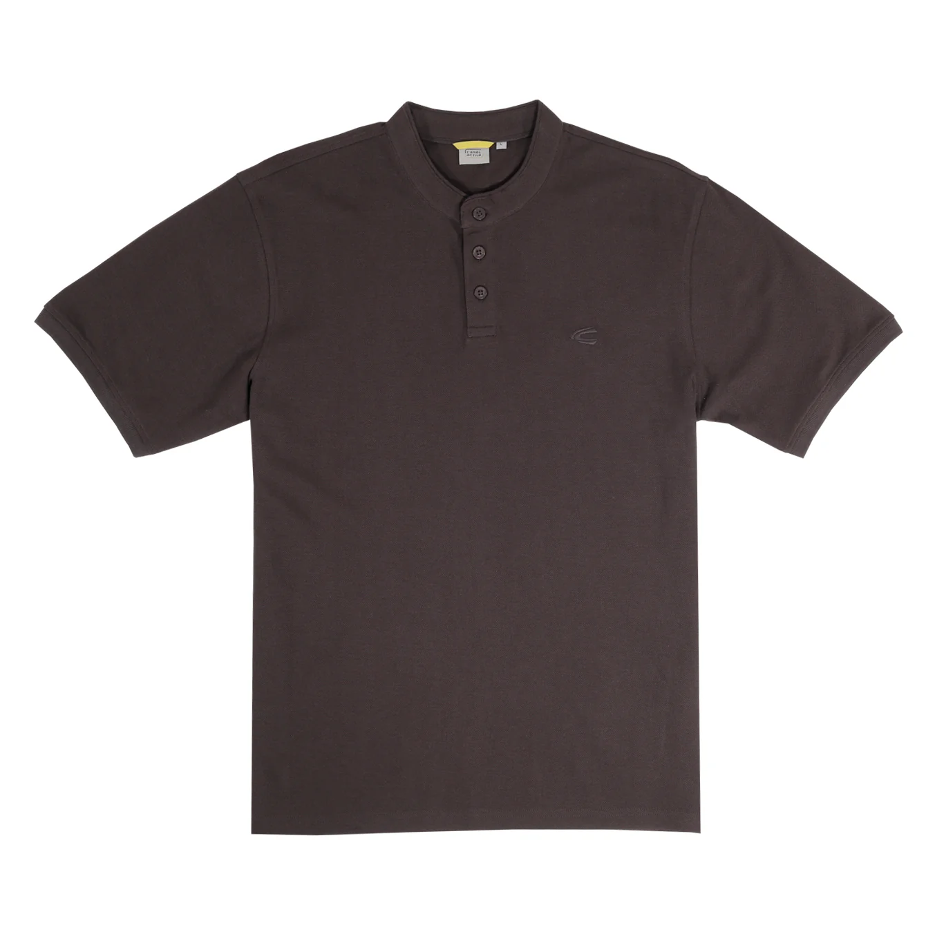 camel active Men Henley T-Shirt - Regular Fit Unique Cotton Pique Multicolours Tee 9-282Y24CL2843 - Image 13