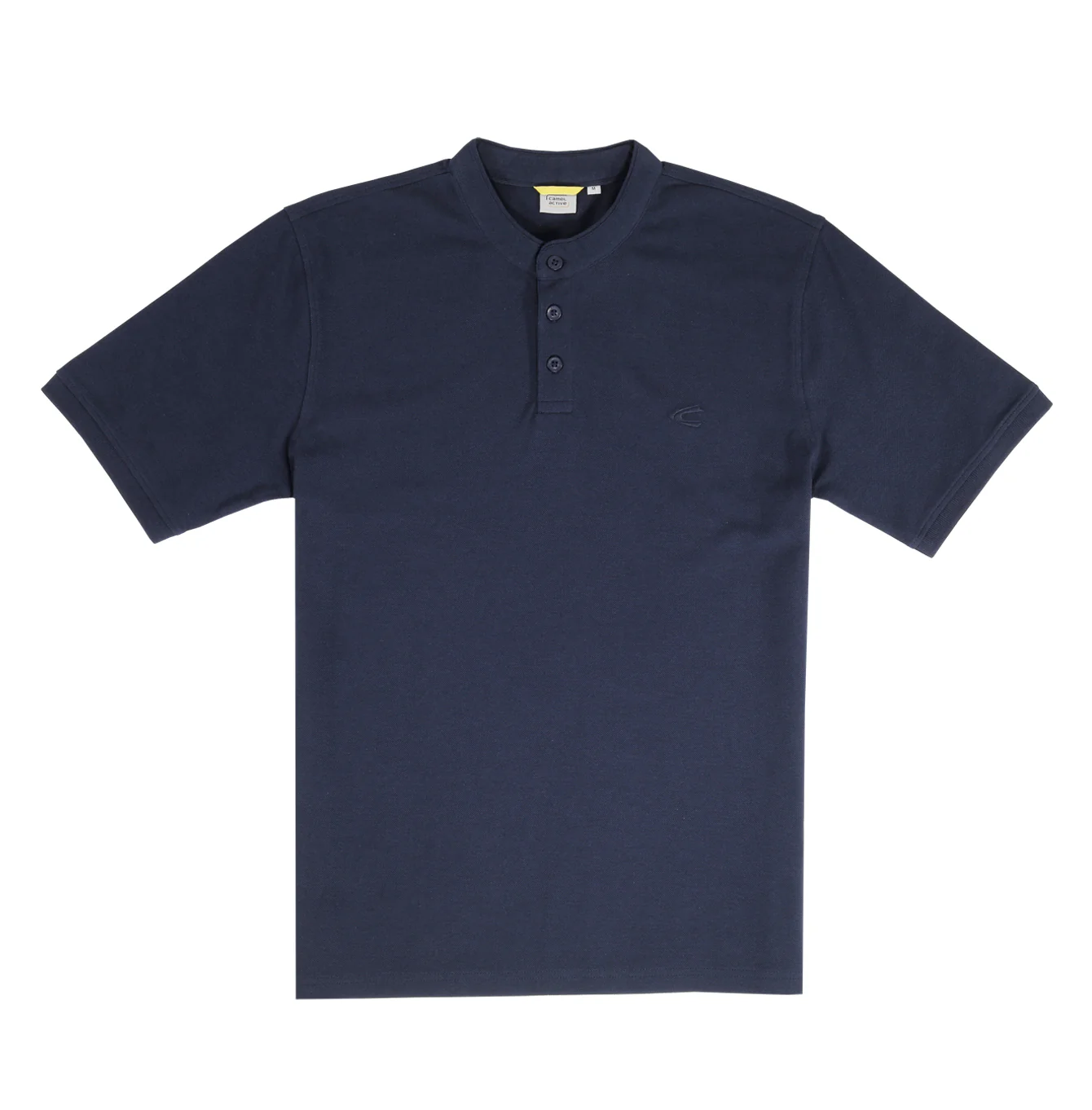 camel active Men Henley T-Shirt - Regular Fit Unique Cotton Pique Multicolours Tee 9-282Y24CL2843 - Image 14