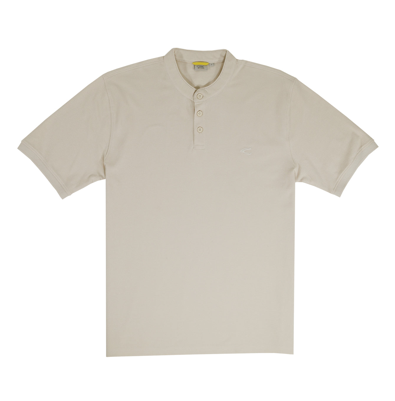 camel active Men Henley T-Shirt - Regular Fit Unique Cotton Pique Multicolours Tee 9-282Y24CL2843 - Image 9