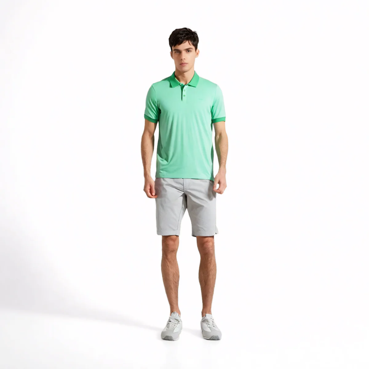 camel active Men Polo Shirt - Regular Fit Textured Cotton Pique Multicolours Polo-T 9-280Y21CL1038 - Image 4