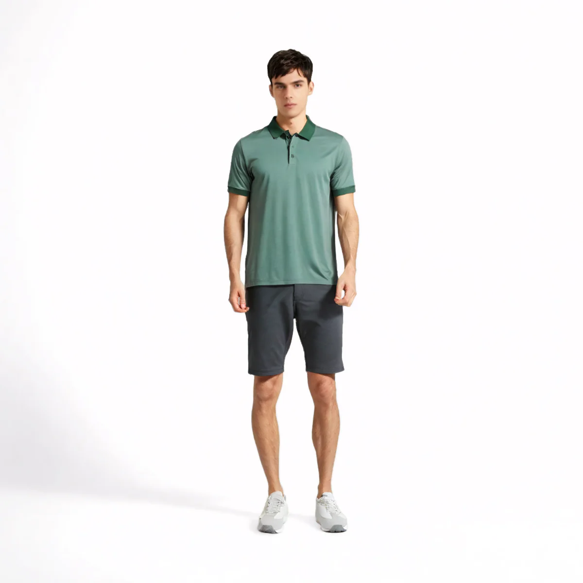 camel active Men Polo Shirt - Regular Fit Textured Cotton Pique Multicolours Polo-T 9-280Y21CL1038 - Image 5