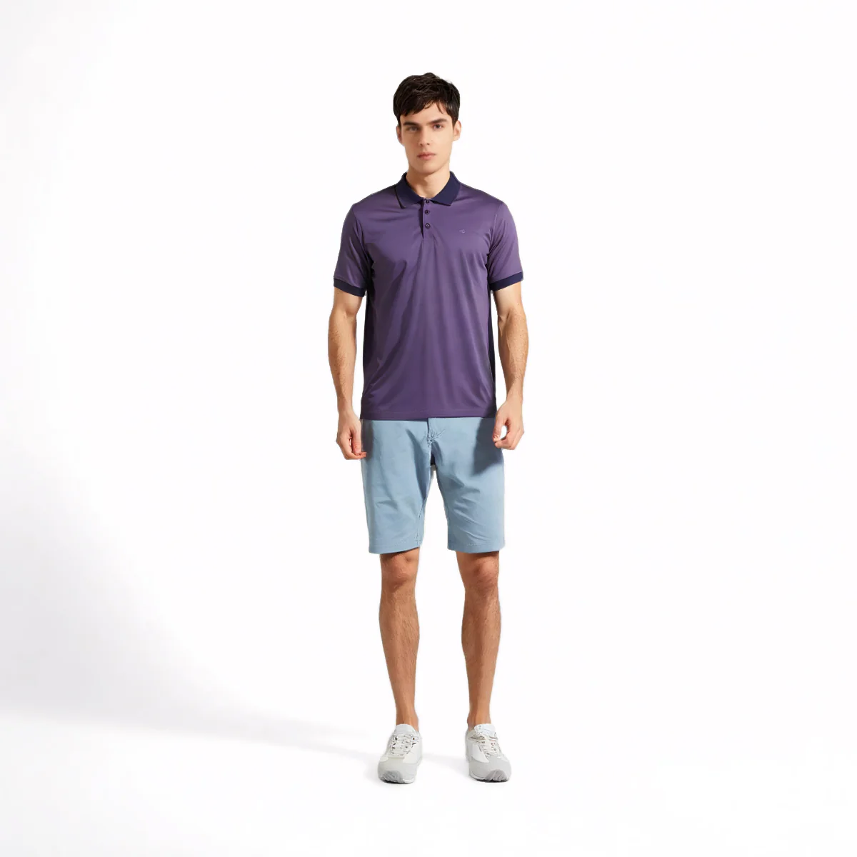 camel active Men Polo Shirt - Regular Fit Textured Cotton Pique Multicolours Polo-T 9-280Y21CL1038 - Image 6