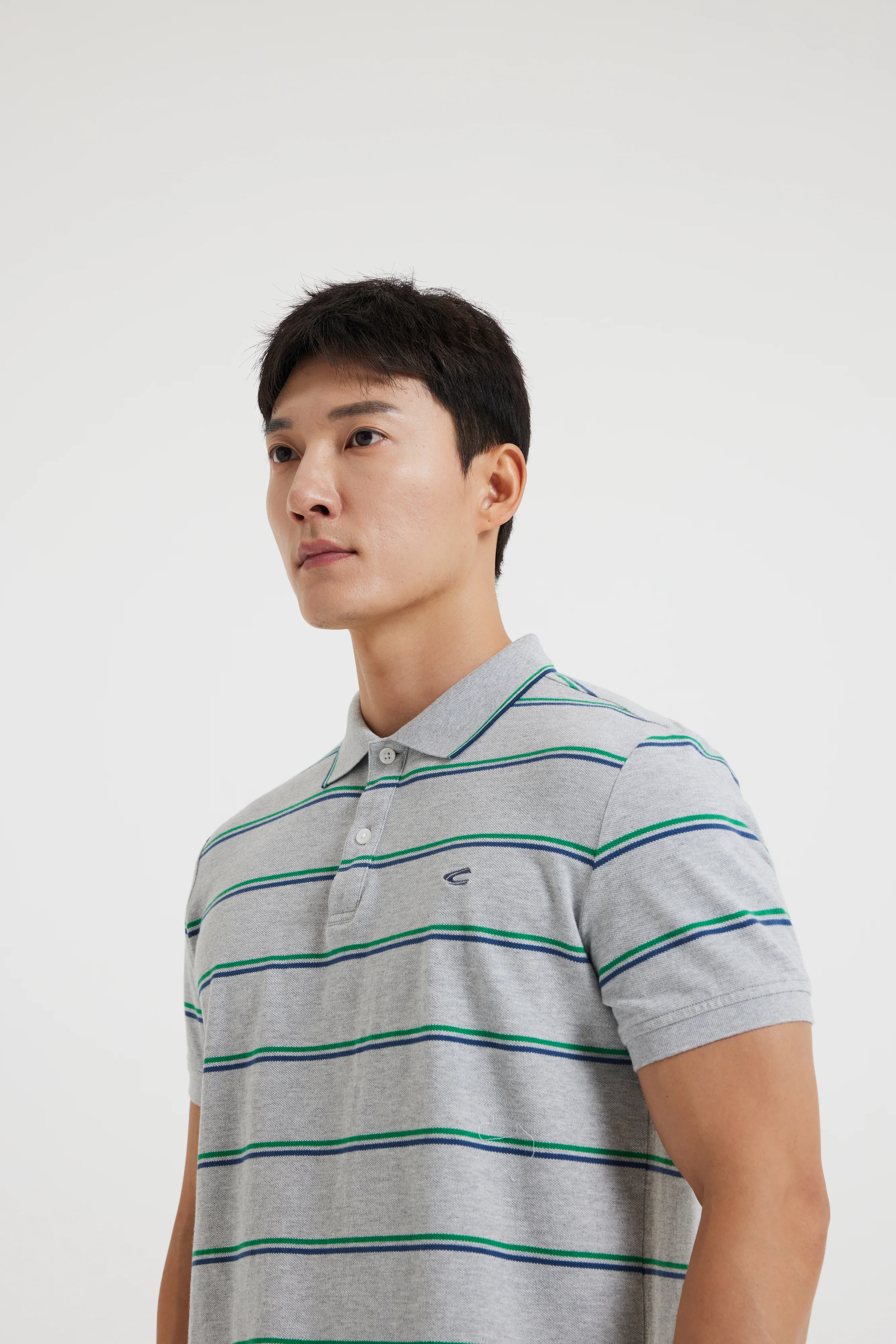[Online Exclusive] camel active Men Polo Shirt - Regular Fit Classic Cotton Pique Polo-T 280-AW24C1164A - Image 3