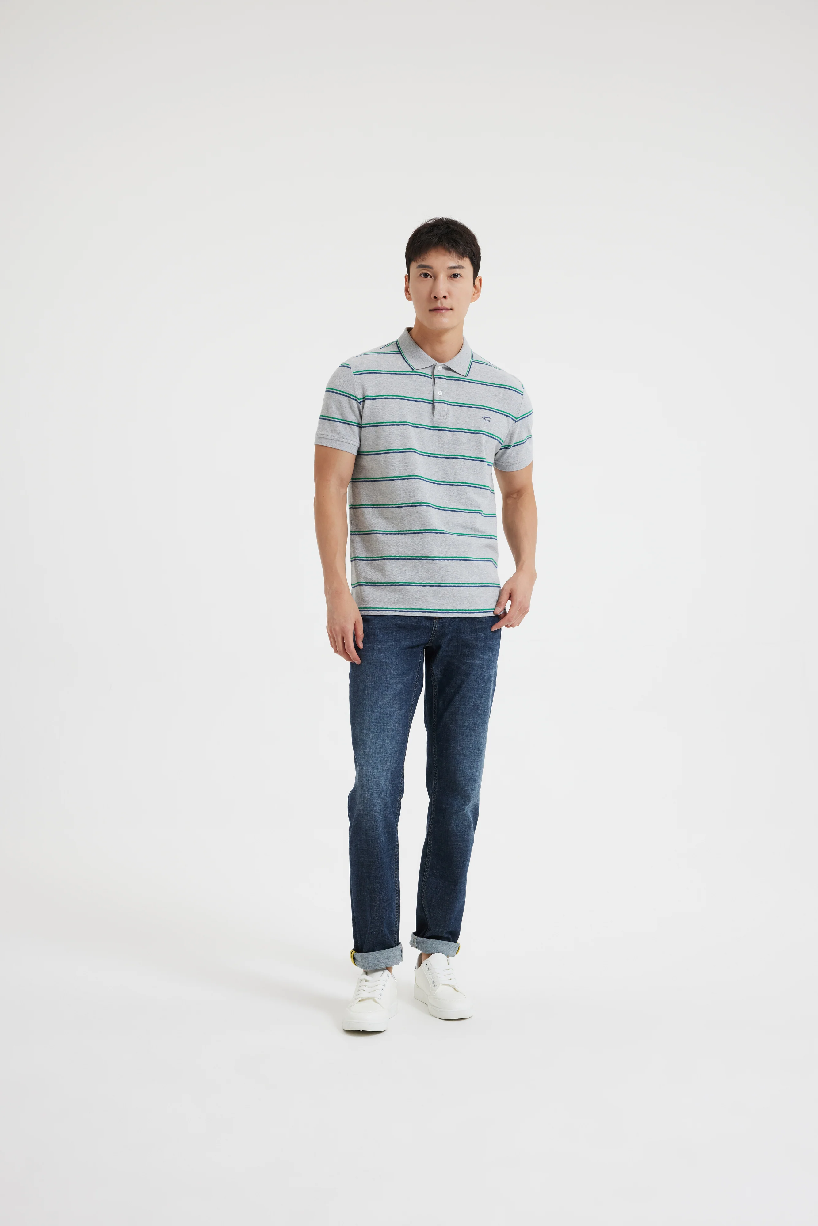 [Online Exclusive] camel active Men Polo Shirt - Regular Fit Classic Cotton Pique Polo-T 280-AW24C1164A - Image 5