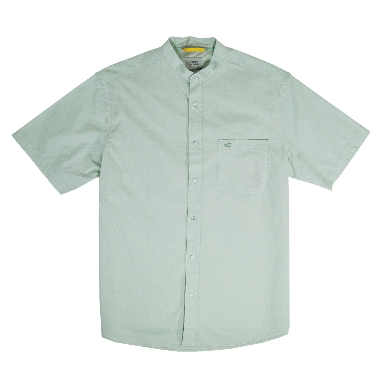 camel active Men Short Sleeve Shirt - Regular Fit 100% Cotton Oxford 5 Colours Shirt 9-102SS25SLD1854 - Image 7